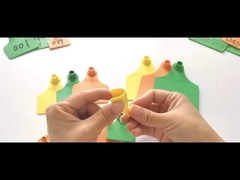 برچسب‌های شناسه دام OEM ODM برچسب‌های گوش سفارشی TPU برای گاوها 11*7.5 سانتی‌متر